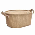 .:    Natural Jute Basket .1600-01
