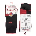 шкарпетки Fanatics 0421 чорний червоний