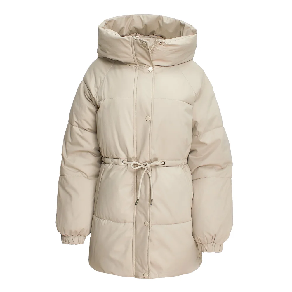 Одяг Haiziyuan 7039 бежевий дівчина - жінка куртка поліестер L 2024 зима    блискавка,капюшон,виготовлено в Китаї,100% поліестер,Верхній одяг,Жінка,бежевый, зима, женский женские на женщину женская жіночі жіноча на жінку на дівчину на девушку женское жіноче, курточка, одежда, одяг, Китай, молния, Верхняя одежда, женщина, девушка, дівчина, жіночі, на жінку, женские, на девушку, для девушки, на дівчинку, для женщины, на женщину, женский женские на женщину женская жіночі жіноча на жінку на дівчину на девушку женское жіноче